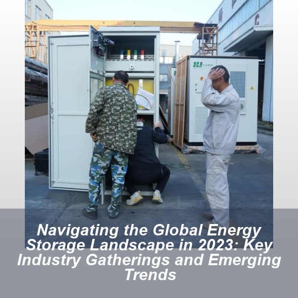Navigating the Global Energy Storage Landscape in 2023: Key Industry Gatherings and Emerging Trends